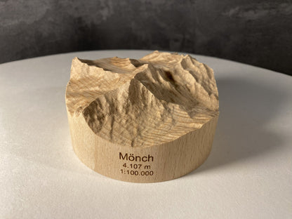 SUMMIT – Bergrelief Mönch, Eiger & Jungfrau - TreeDimension