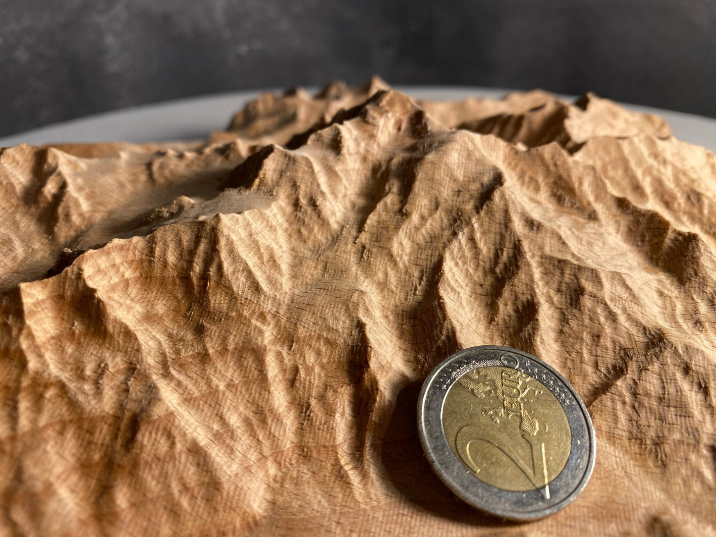 SUMMIT - Bergrelief Mont Blanc - TreeDimension