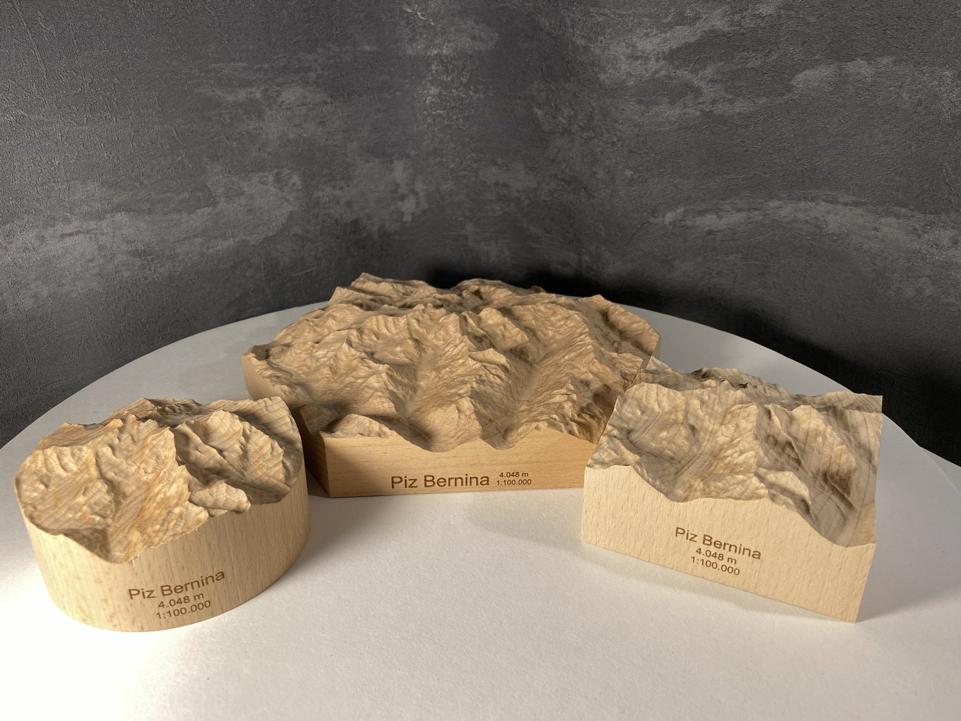 SUMMIT – Bergrelief Piz Bernina - TreeDimension