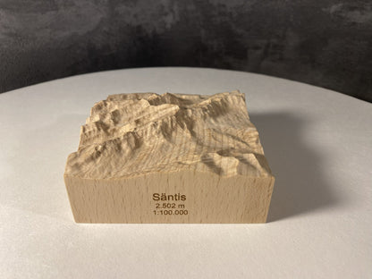 SUMMIT – Bergrelief Säntis - TreeDimension