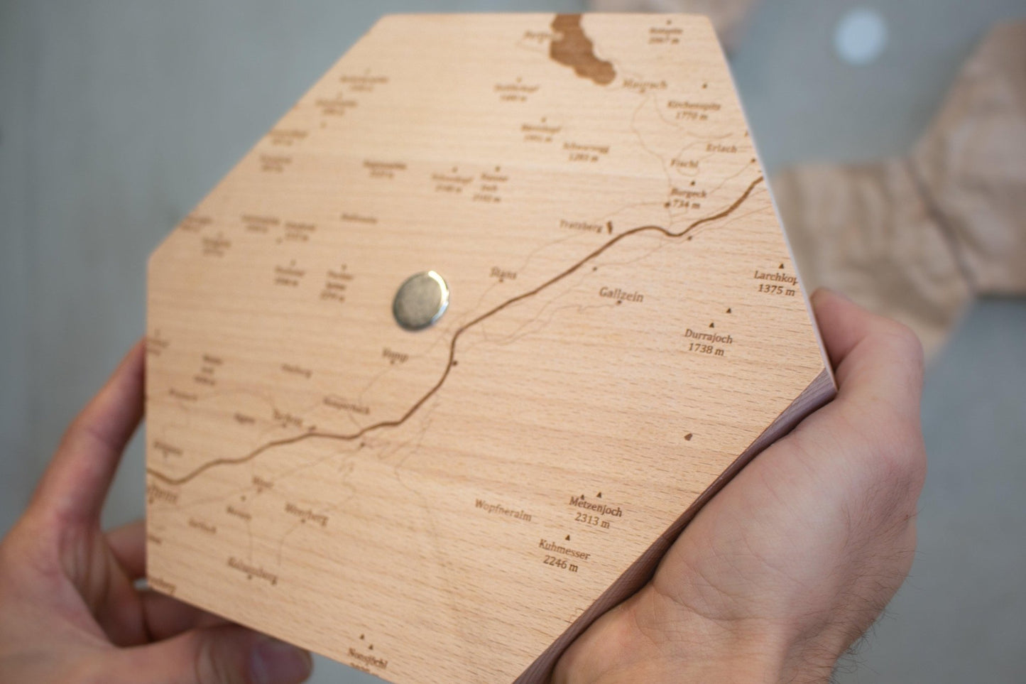 HEXAGON - Alpen Relief - TreeDimension